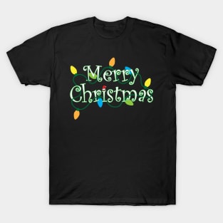 Merry Christmas and Lights T-Shirt